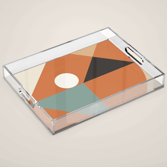 Mid Century 08D Acrylic Tray Gallery Image 1