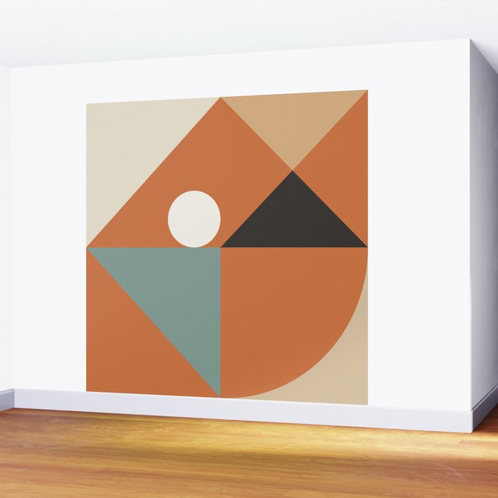 Mid Century 08D Wall Mural Gallery Image 2