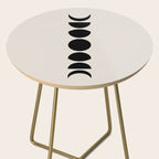 Minimal Moon Phases III Side Table Gallery Image 2