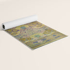 Antique Donnemara by CFA Charles Voysey Yoga Mat Gallery Image 2