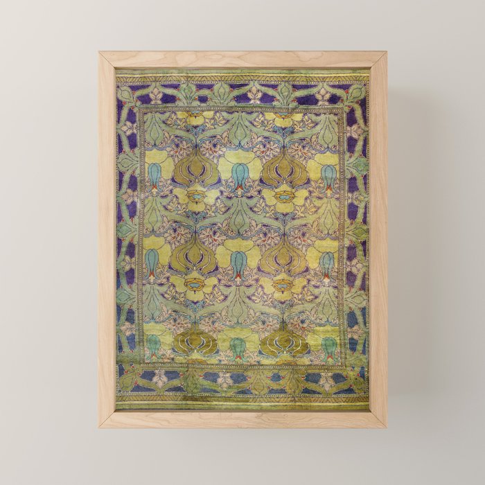 Antique Donnemara by CFA Charles Voysey Mini Art Print Gallery Image 1