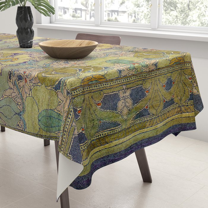 Antique Donnemara by CFA Charles Voysey Tablecloth Gallery Image 3