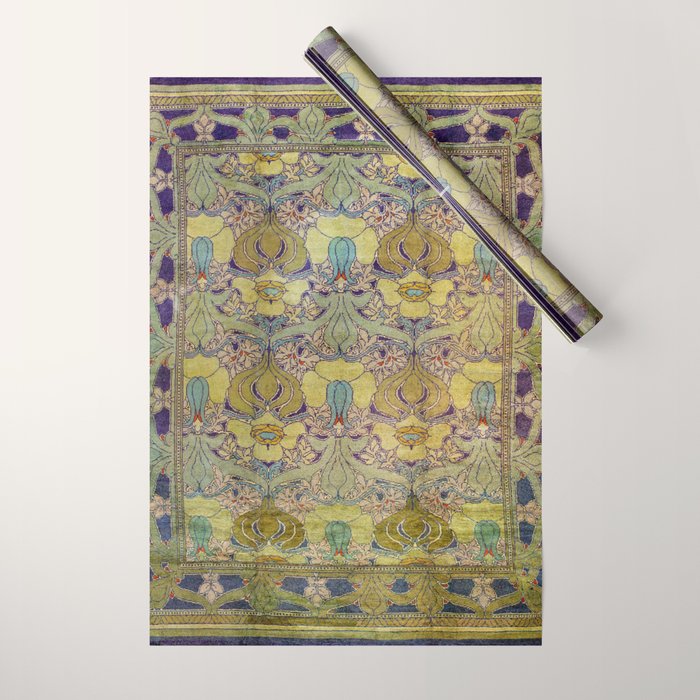 Antique Donnemara by CFA Charles Voysey Wrapping Paper Gallery Image 1