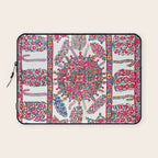 Samarkand Suzani  Antique Uzbekistan Embroidery Print Laptop Sleeve Gallery Image 1