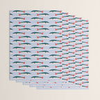 Large Sardines Pattern Wrapping Paper Gallery Image 3