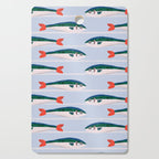 Large Sardines Pattern Cutting Board Gallery Image 1