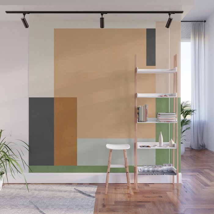 Geometric Abstract 114 Wall Mural Gallery Image 1