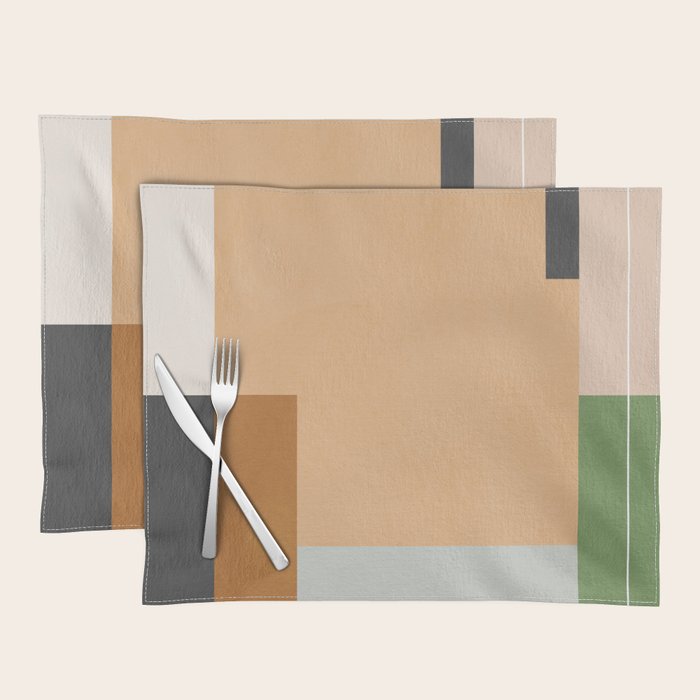 Geometric Abstract 114 Placemat Gallery Image 1