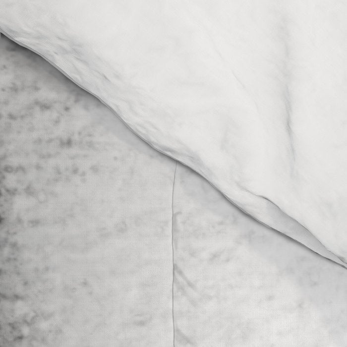 Black and White Minimalist Abstract Painting âDelve 4â Comforter Gallery Image 4