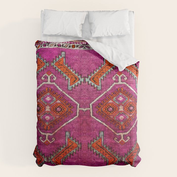 vintage Moroccan carpet Comforter Gallery Image 6