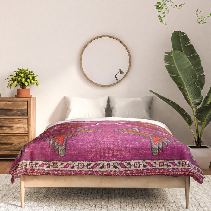 vintage Moroccan carpet Comforter Gallery Image 3