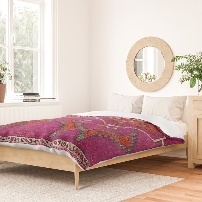vintage Moroccan carpet Duvet Cover Gallery Image 2
