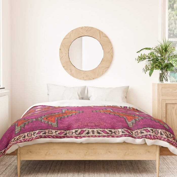 vintage Moroccan carpet Duvet Cover Gallery Image 3