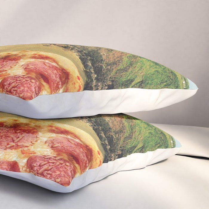 Coastal Pizza Bay Pillow Sham Gallery Image 3