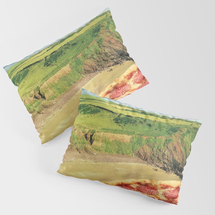 Coastal Pizza Bay Pillow Sham Gallery Image 3