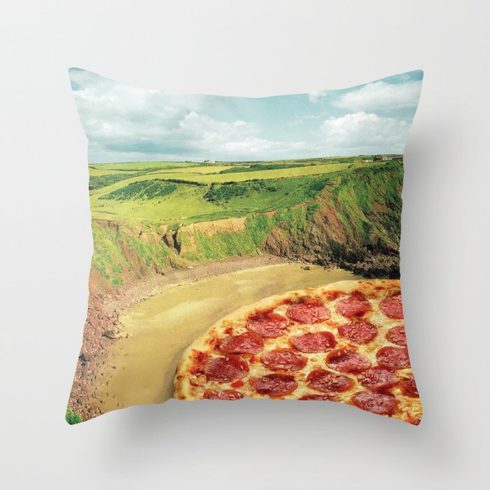 Coastal Pizza Bay Throw Pillow Gallery Image 6