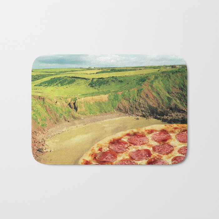 Coastal Pizza Bay Bath Mat Gallery Image 1