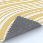 Wavy Stripes XLIV - Pastel Yellow Rug Gallery Image 4