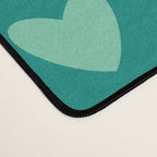 Charming Frogs & Florals: Whimsical Nature-Inspired Pattern Desk Mat Gallery Image 4