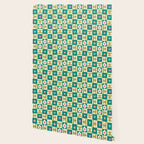 Charming Frogs & Florals: Whimsical Nature-Inspired Pattern Wallpaper Gallery Image 2