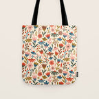 Exotic Floral Garden Tote Bag Gallery Image 1