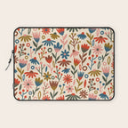 Exotic Floral Garden Laptop Sleeve Gallery Image 1