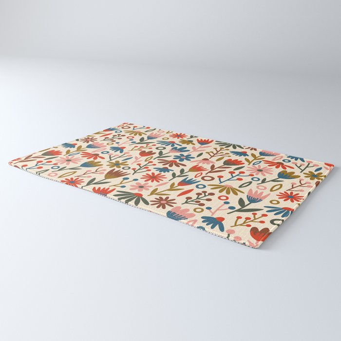Exotic Floral Garden Rug Gallery Image 3