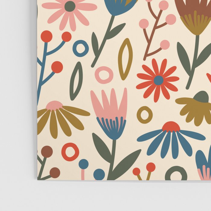 Exotic Floral Garden Poster Gallery Image 3