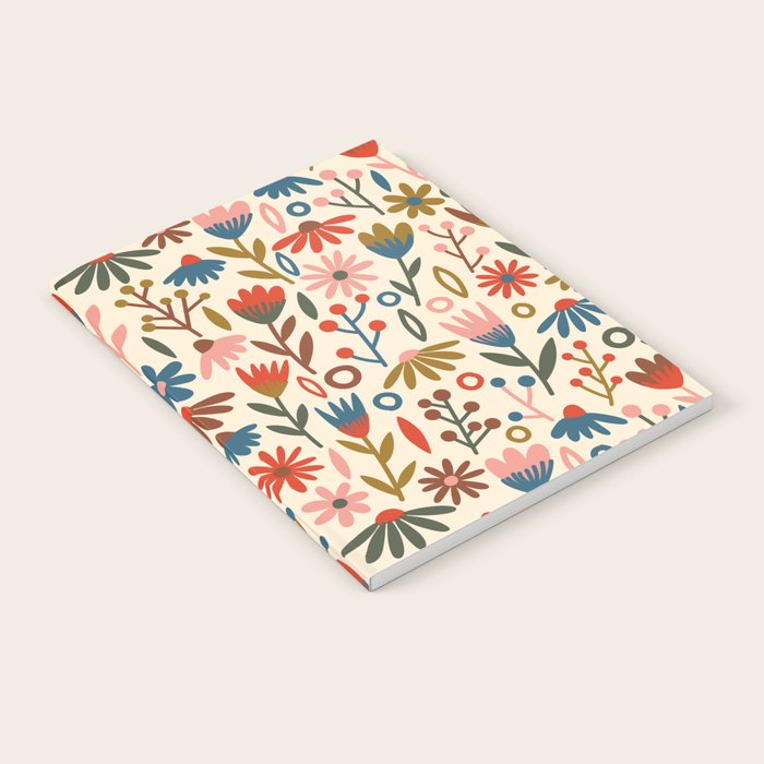 Exotic Floral Garden Notebook Gallery Image 1