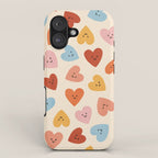 Happy Smiley Heart iPhone Case Gallery Image 1