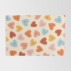 Happy Smiley Heart Rug Gallery Image 2