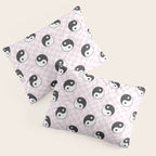 Yin yang checkered pattern Pillow Sham Gallery Image 3