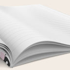 Yin yang checkered pattern Notebook Gallery Image 2