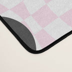 Yin yang checkered pattern Desk Mat Gallery Image 4