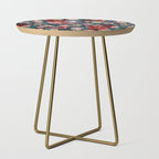 Santa Claus and Floral Pattern Side Table Gallery Image 1