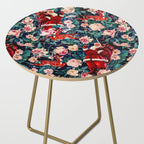 Santa Claus and Floral Pattern Side Table Gallery Image 2