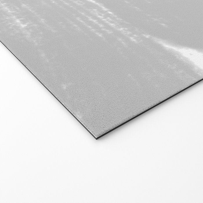 Abstract Minimalist Painted Brushstrokes 1 in Light Gray Welcome Mat Gallery Image 2