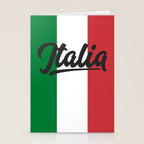 Italian Flag Stationery Card Gallery Image 2