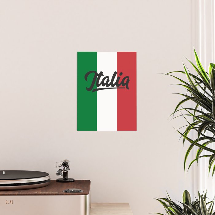 Italian Flag Poster Gallery Image 2