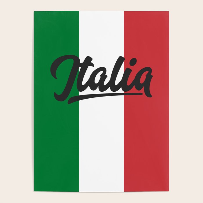 Italian Flag Poster Gallery Image 4