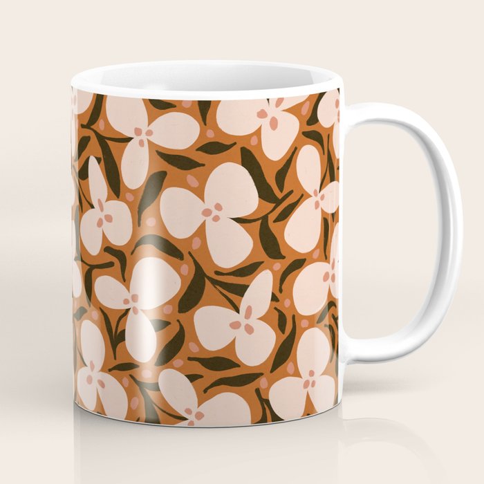 Lazy Florals #2 Coffee Mug Gallery Image 1