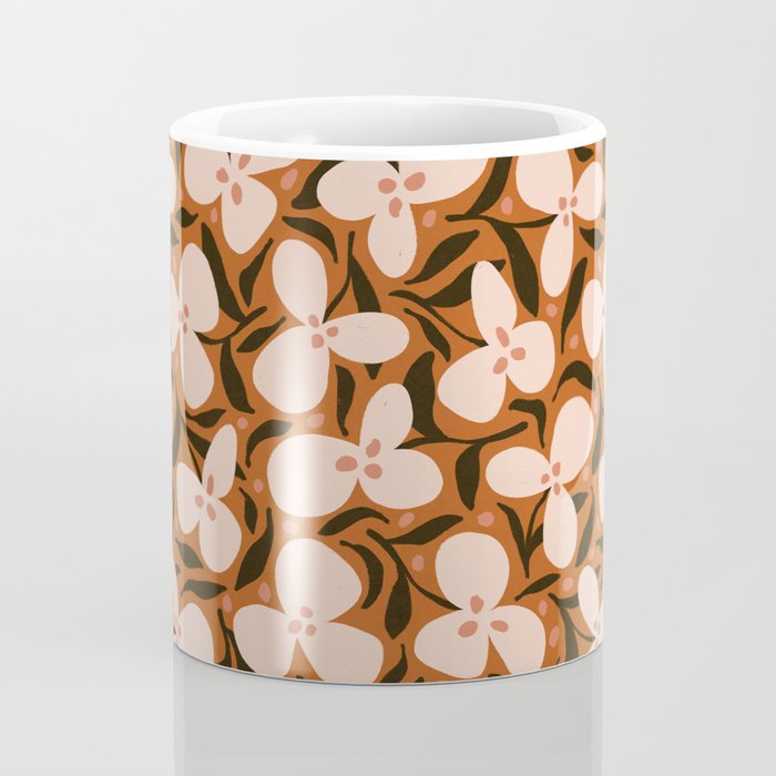 Lazy Florals #2 Coffee Mug Gallery Image 4