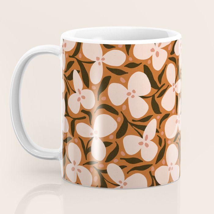 Lazy Florals #2 Coffee Mug Gallery Image 3