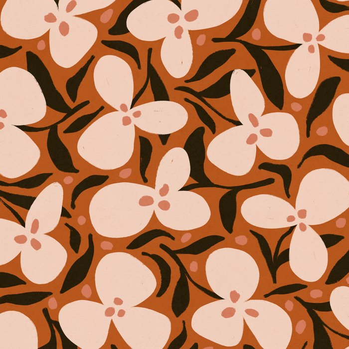 Lazy Florals #2 Coffee Mug Gallery Image 2