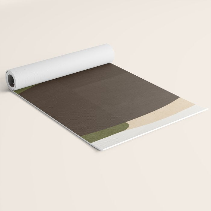 Modern Abstract Minimal Shapes 217 Yoga Mat Gallery Image 2