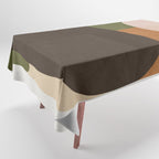 Modern Abstract Minimal Shapes 217 Tablecloth Gallery Image 1
