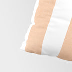 Minimal candy pastel stripes 2. Peach fuzz Pillow Sham Gallery Image 4