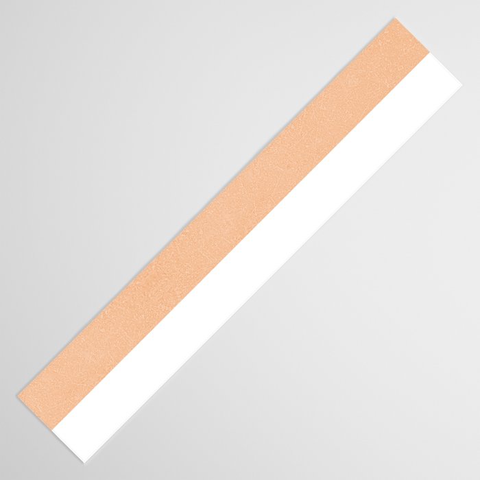 Minimal candy pastel stripes 2. Peach fuzz Table Runner Gallery Image 3
