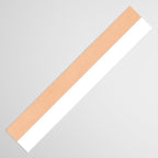 Minimal candy pastel stripes 2. Peach fuzz Table Runner Gallery Image 3