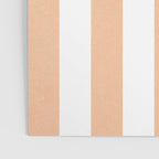 Minimal candy pastel stripes 2. Peach fuzz Poster Gallery Image 3